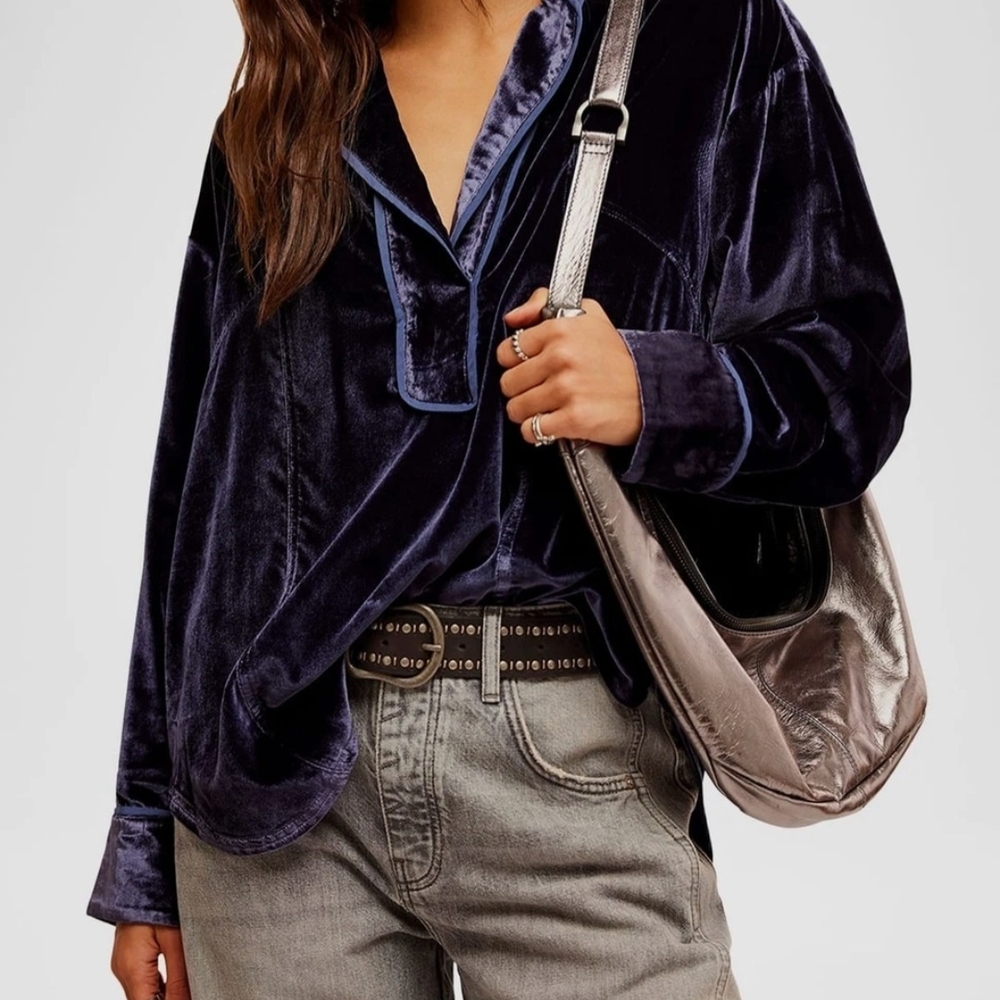 We The Free Midnight Velvet Hoodie